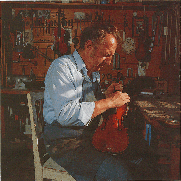 Dietrich Reutterer († 2011), Geigenbaumeister und Vater von Gerlinde Reutterer