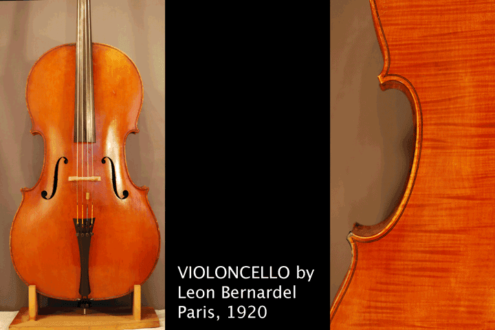 Violoncello Léon Bernardel, Paris 1920