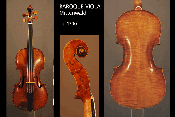Viola Mittenwald, ca. 1790