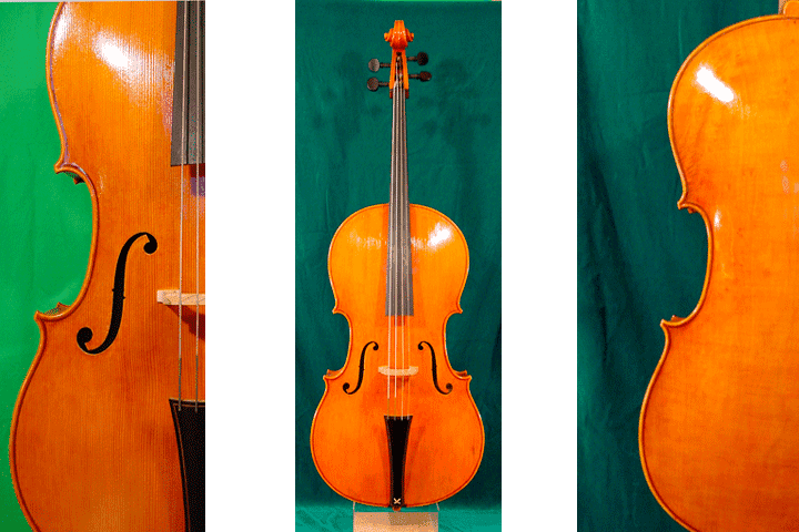 Cellomodell „Venetianisches Barockcello" — Modellfoto